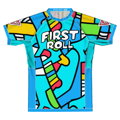 POP ABSTRACT RASHGUARD