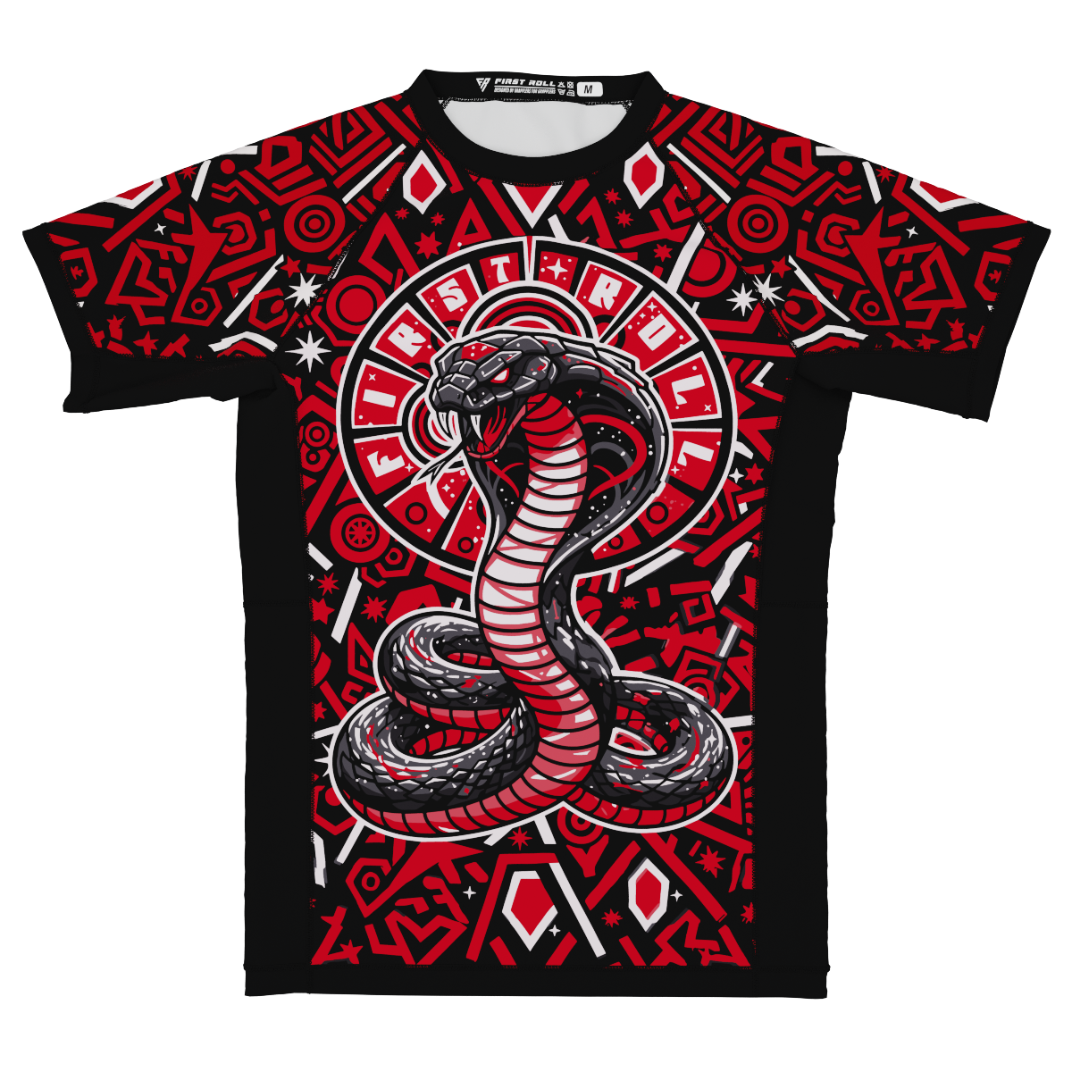 COSMIC COBRA RED RASHGUARD