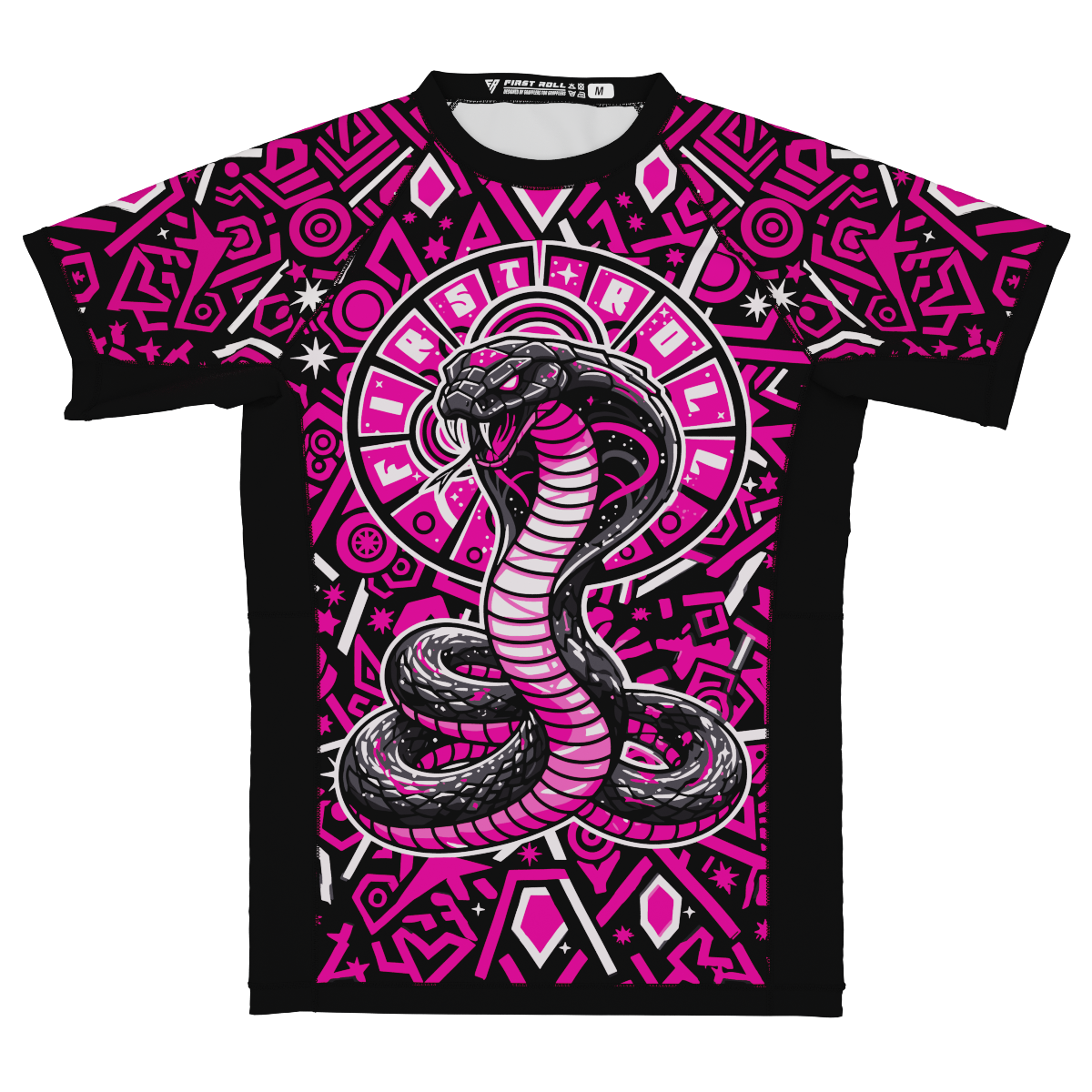 COSMIC COBRA PINK RASHGUARD