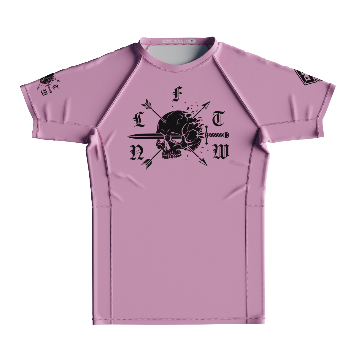 NLFTW 3 PINK RASHGUARD