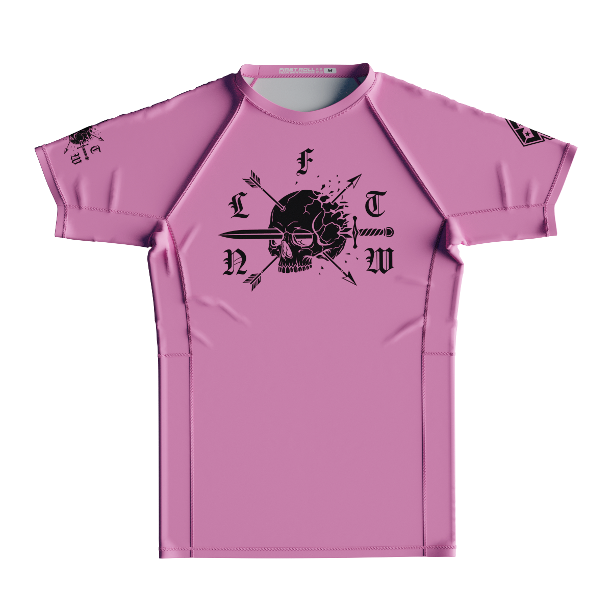 NLFTW 3 PINK RASHGUARD