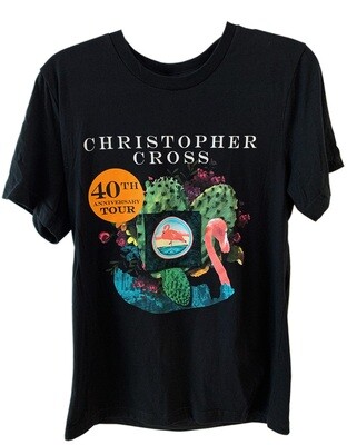 Christopher Cross 40th Anniversary Tour T-Shirt