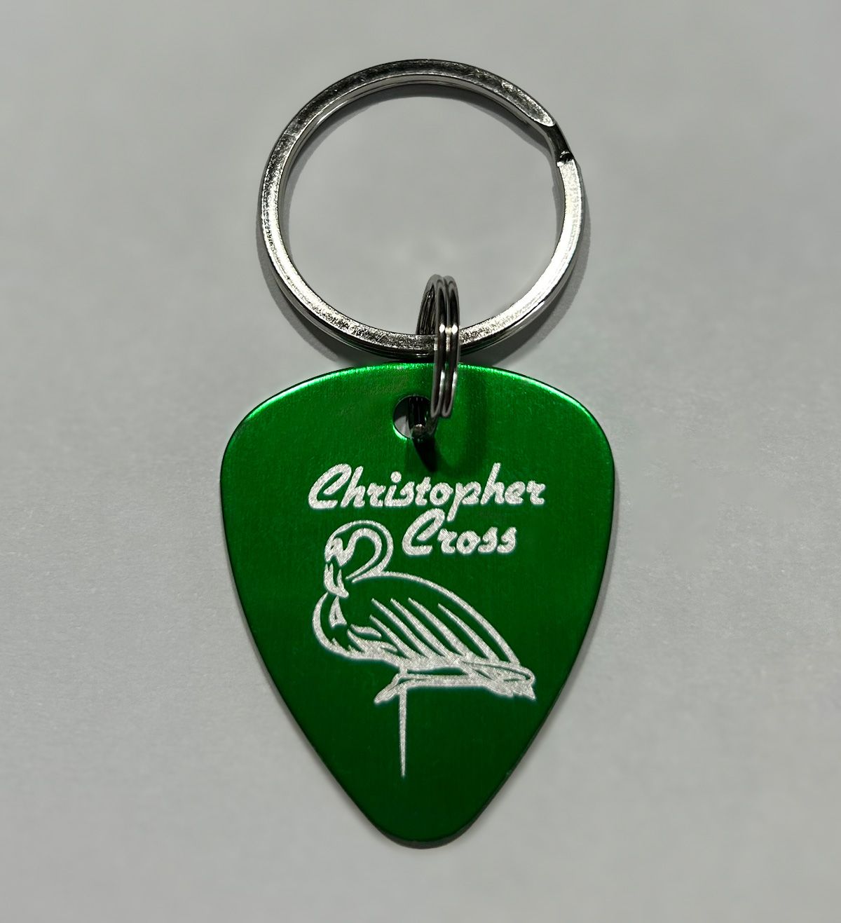 CHRISTOPHER CROSS KEY CHAIN