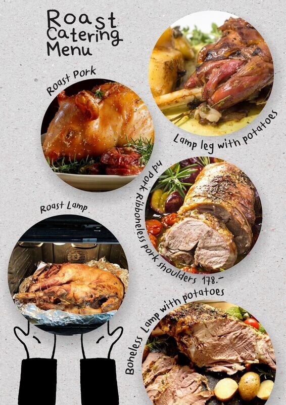 Roast Menu Catering