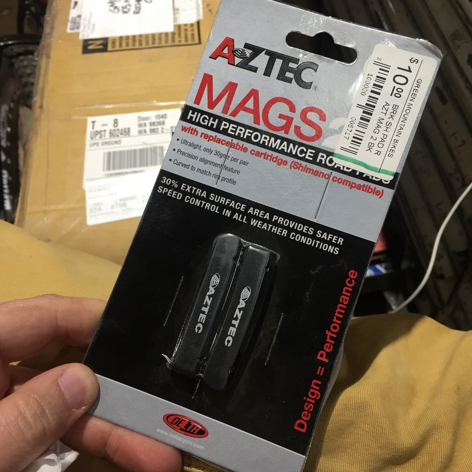 Aztec MAGS 2.0 Road Pads (Shimano Comp. Inserts)