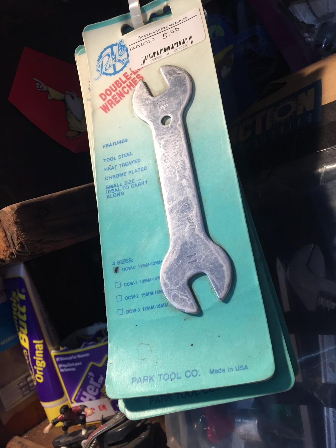 Park Double-End Metric Wrench DCW-0 11-12mm