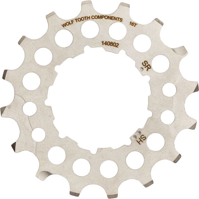 Wolf Tooth Components 16T Cog for use with Shimano or SRAM GC Cogs