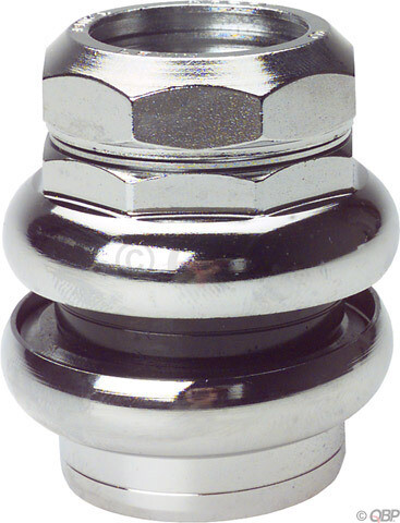 Tange Levin CDS 1" Threaded Headset: 26.4mm Crown Race Chrome