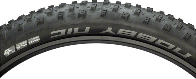 Schwalbe Nobby Nic Tubeless Easy SnakeSkin Tire: 27.5+ x 3.0" Folding Bead with PaceStar Compound Black