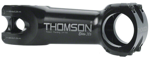 Thomson Elite X4 Mountain Stem 110mm +/- 10 degree 31.8 1-1/8" Threadless Black