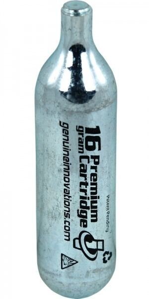Genuine Innovations 16 Gram Non-Threaded CO2 Cartridges