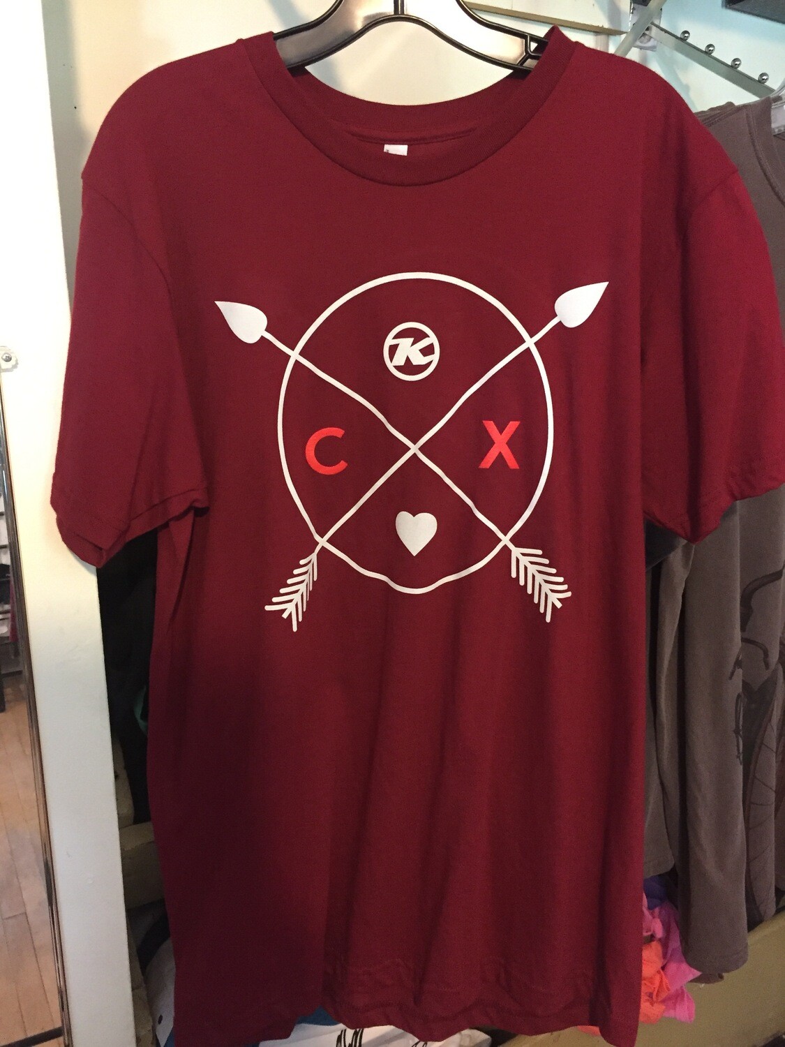 Kona Premium Short Sleeve Tee Arrow &amp; Heart, Women's LG
