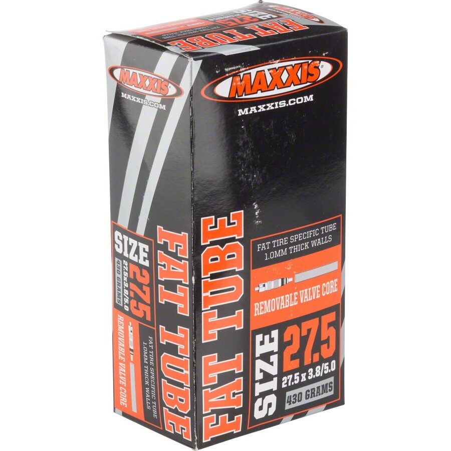 PV 48mm 27.5 x 3.80 - 5.00" (Removable Valve Core), Maxxis Fat/Plus Tube