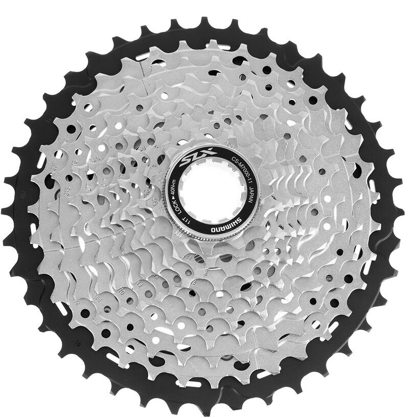 Shimano SLX CS-M7000 Cassette - 11 Speed, 11-40t, Silver/Black