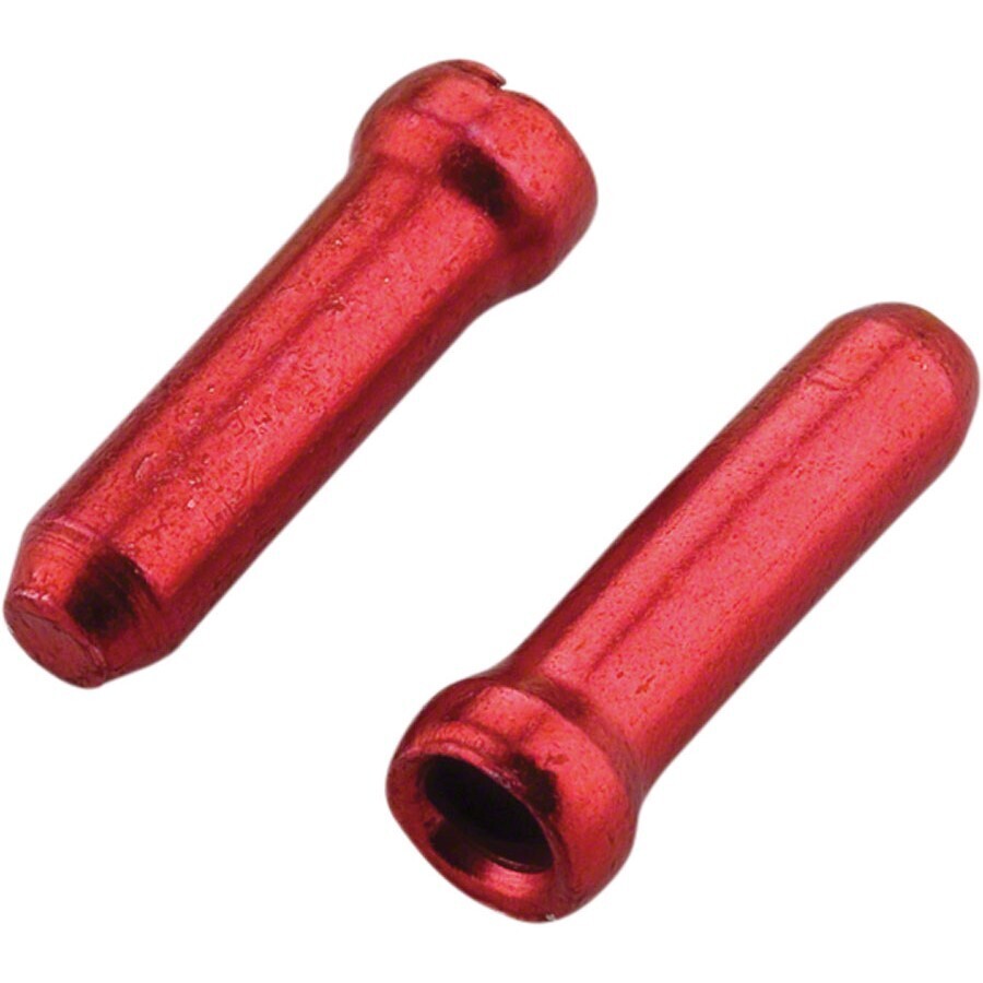 Jagwire 1.8mm Cable End Crimps Red Bottle/500