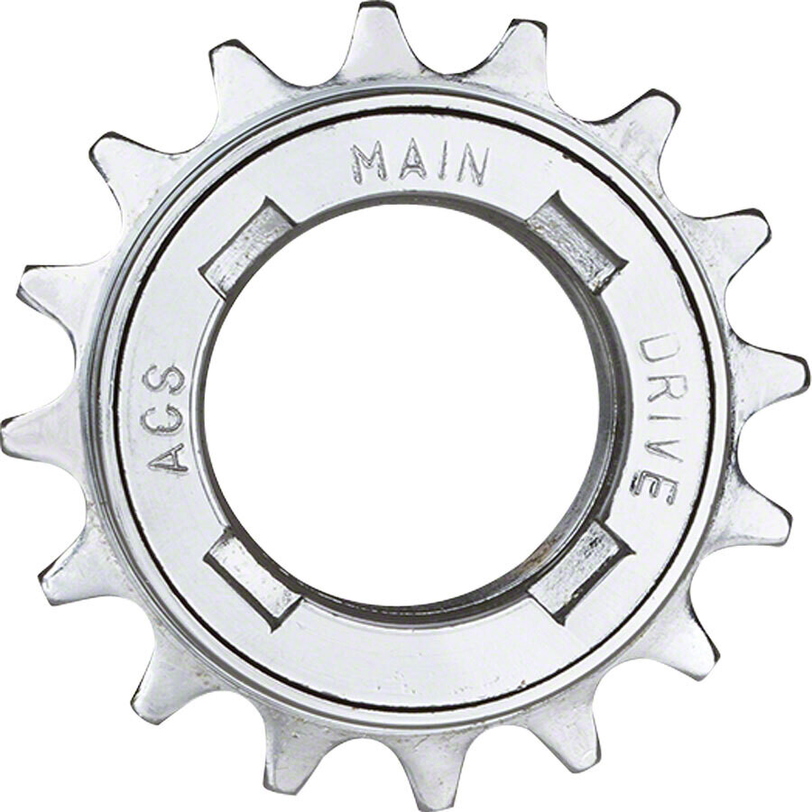 ACS Main Drive Freewheel, 16t 1/8" Silver