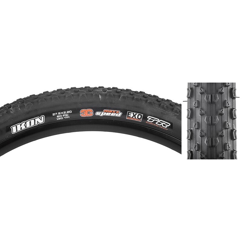 27.5 x 2.2 IKON Maxxis Folding Bead Tire