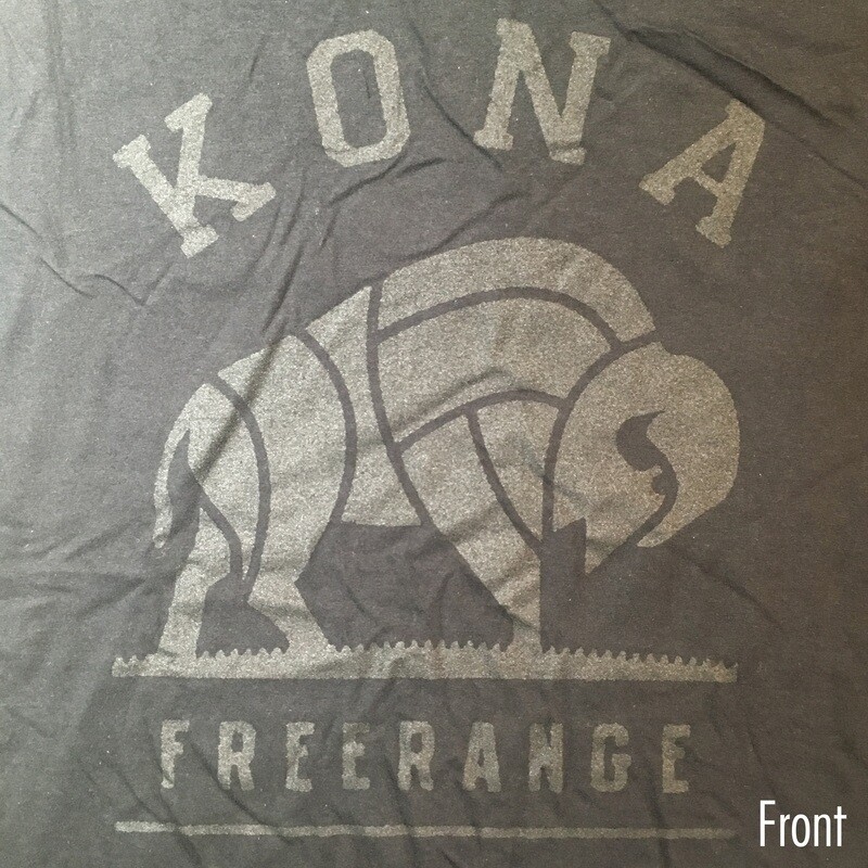 Kona "Free Range Dark" LG, S/S Tee