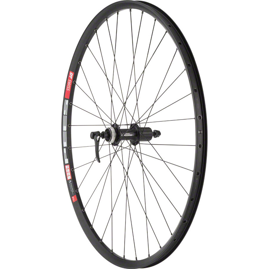 Quality Wheels Mountain Disc Rear Wheel DT 533d Deore M610 26" QR 135mm Black