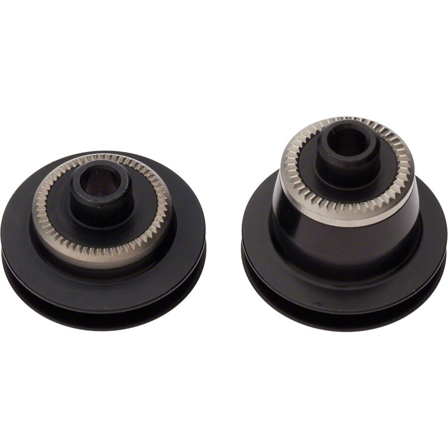 DT Swiss 15mm Thru Axle to 5mm QR conversion end caps for 2011+ 240 Centerlock hubs