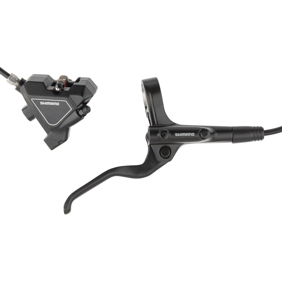 Shimano Altus BL-MT201/BR-UR300 Disc Brake and Lever - Rear, Hydraulic, Flat Mount, Resin Pads, Black
