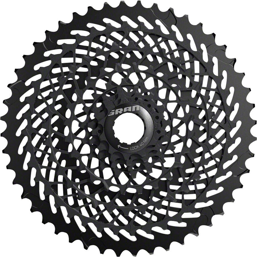 SRAM EX1 XG-899 Cassette - 8 Speed, 11-48t, Black, eBike Compatible