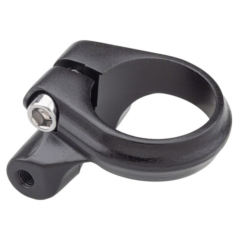 Problem Solvers Seatpost Clamp 34.9 w/ Rack Mounts Black