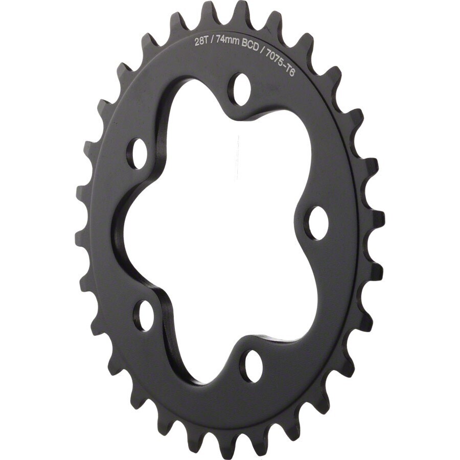 Dimension 28t x 74mm Inner Chainring Black