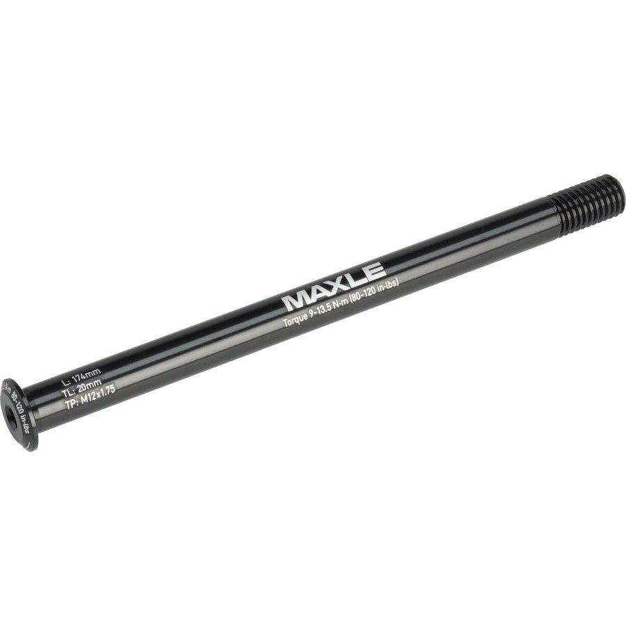 Maxle Stealth Rear Thru Axle: 12x142, 174mm Length, Standard