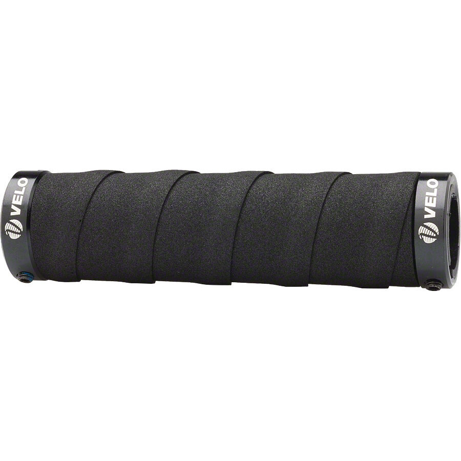 Velo Attune Grips - Black, Lock-On