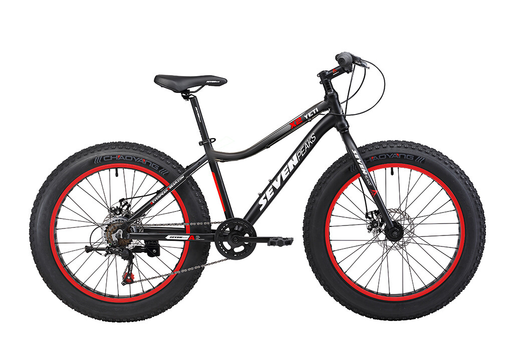 Seven Peaks Junior X2 Yeti 24" Fatbike Black
