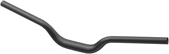 Zoom Riser Handlebar - 60mm Rise 31.8mm Clamp 640mm Width Black
