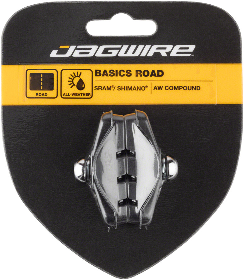 Jagwire Basics Road Molded Brake Pads Threaded Box of 50 Pairs