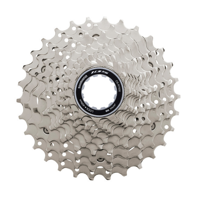 Shimano CASSETTE SPROCKET, CS-R7000 11-28T, 105, 11-SPEED,