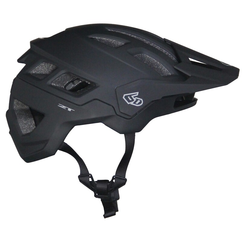 6D Helmets ATB-2T Helmet, Ascent Matte Black - XS/S NLS