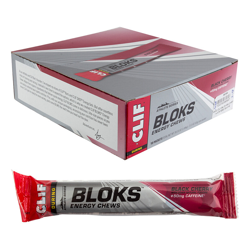 Clif Shot Bloks Black Cherry