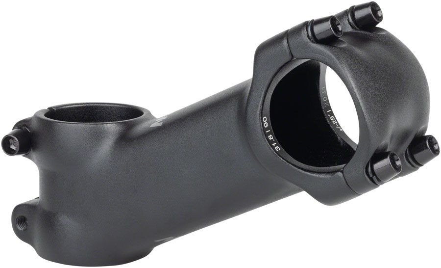 MSW 25 Stem - 90mm, 31.8 Clamp, +/-25, 1-1/8", Aluminum, Black