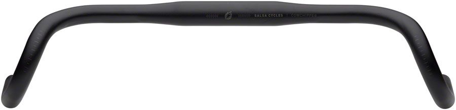 Salsa Cowchipper Drop Handlebar - Aluminum, 31.8mm, 44cm, Black