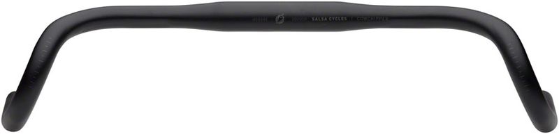 Salsa Cowchipper Drop Handlebar - Aluminum, 31.8mm, 44cm, Black
