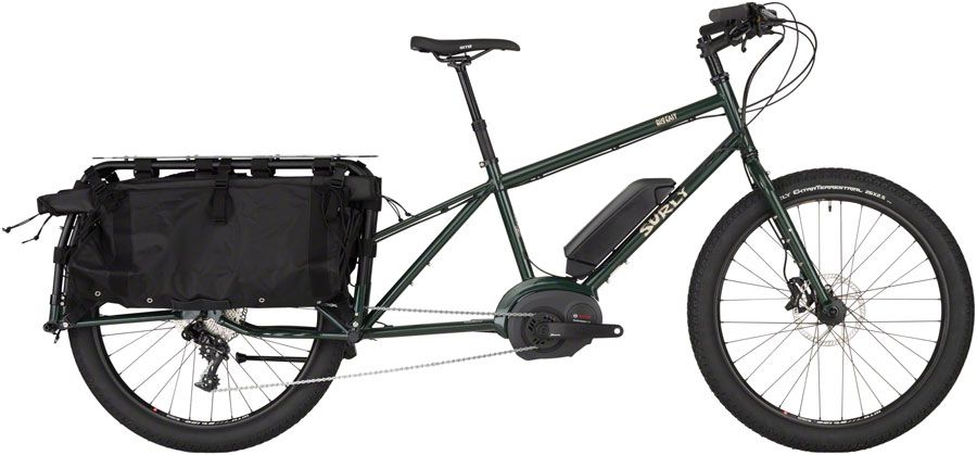 Surly Big Easy Cargo Bike - 26", Steel, Deep Forest Green, Small