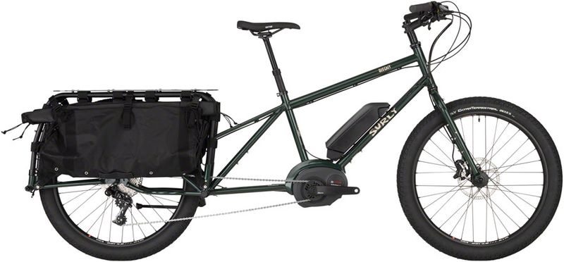 Surly Big Easy Cargo Bike - 26", Steel, Deep Forest Green, Small