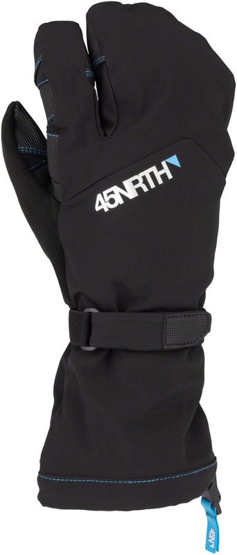 45NRTH 2023 Sturmfist 3 Gloves - Black, Lobster Style, Medium
