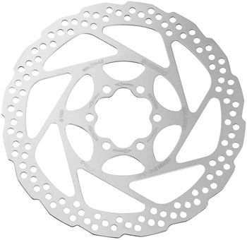 Shimano Deore SM-RT56-SP Disc Brake Rotor - 160mm, 6-Bolt, For Resin Pads Only, Silver