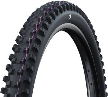 Schwalbe Shredda Front Tire - 29 x 2.50, Tubeless, Folding, Black, Evolution Line, Gravity Pro, Addix Ultra Soft, Radial, E-50