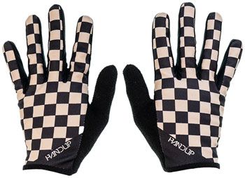 Handup Most Days Gloves - Checkered Black/Tan, Large