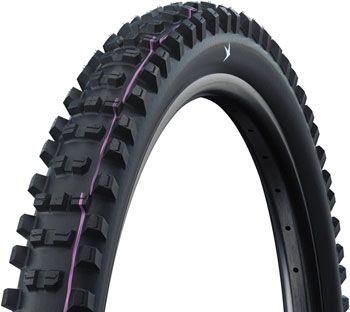 Schwalbe Shredda Rear Tire - 27.5 x 2.50, Tubeless, Folding, Black, Evolution Line, Gravity Pro, Addix Ultra Soft, Radial, E-50