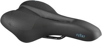 Selle Royal Float Saddle - Steel, Black, Moderate
