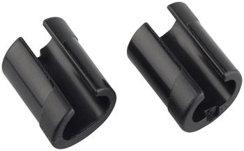 SRAM Cable Housing/Brake Hose Clips - Black, Qty. 2