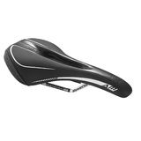 Reverse AM Ergo Saddle, Black/White NLS