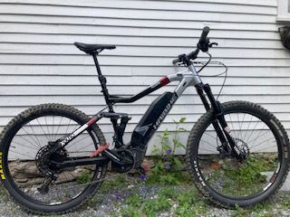 Used Haibike All Mtn 2.0 full suspension ebike Large